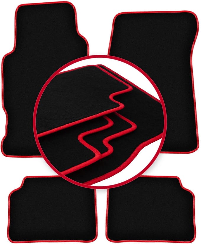 CARLUX-RED automatten voor: Honda Legend II coupé (1991-1996)