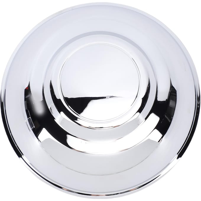 Cache Central de Roue Chrome 04895432AA Plastiques Robustes Cache Moyeu Central de Roue Remplacement white
