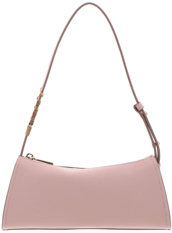DKNY Leren schoudertas Avril TZ Shoulder Bag Pale Blsh oud roze