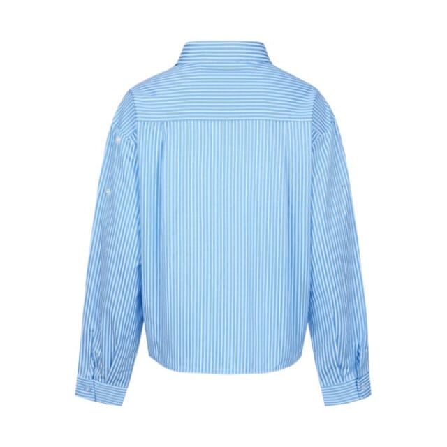 G-maxx - Wenya Blouse Celestial Blue/Offwhite - Maat : XXL