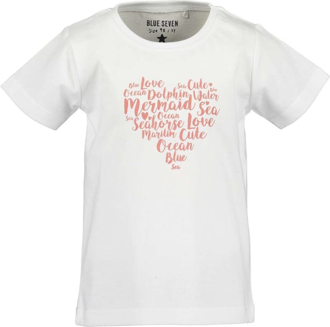 Blue Seven - Meisjes shirt - Wit - Maat 92