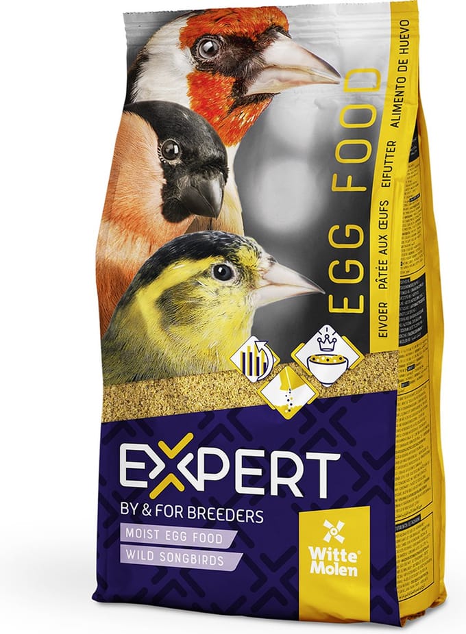 Witte Molen - Binnenvogelvoer - Vogel - Expert Eivoer Wildzang 1kg - 1st