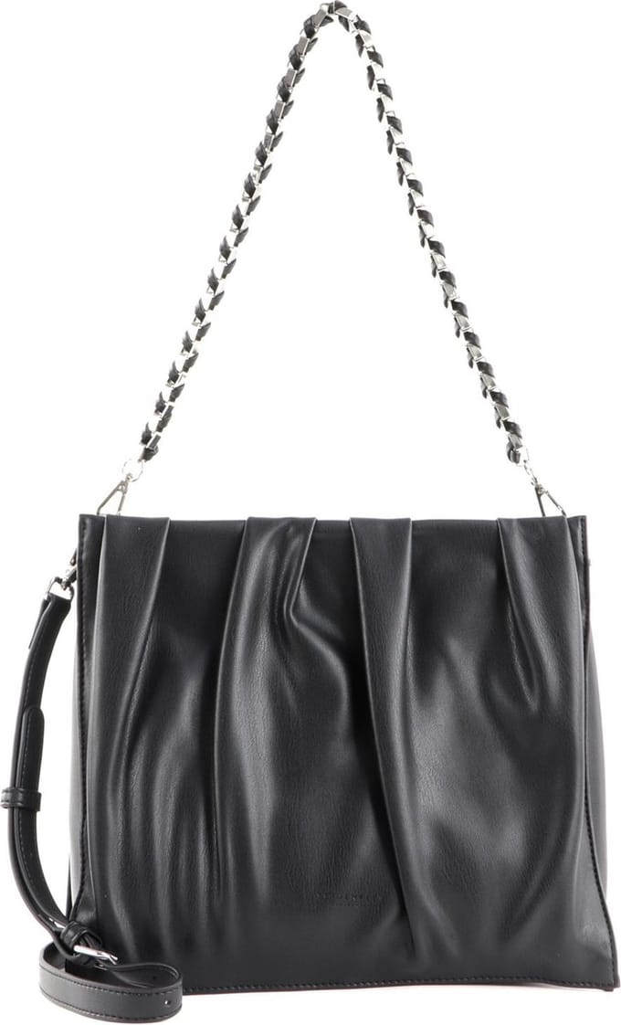 SEIDENFELT MANUFAKTUR Shopper Schoudertas Aby Black Zwart