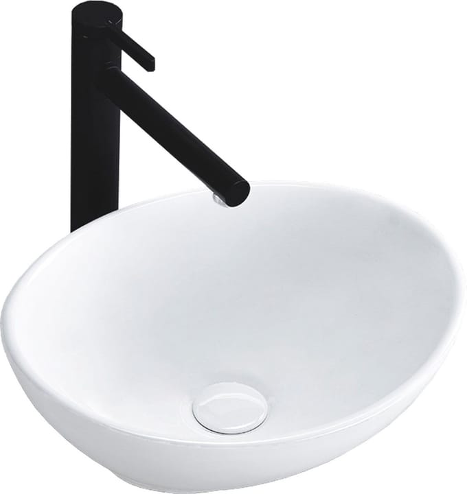Rea Sofia Mini White Opzetwastafel Wit 35x27 cm