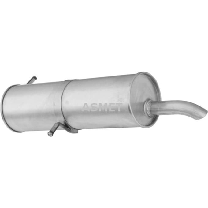 Geluiddemper achter ASMET 08.054