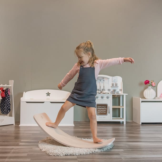 Balance Board White wash vanaf 3 jaar - Bandits and Angels