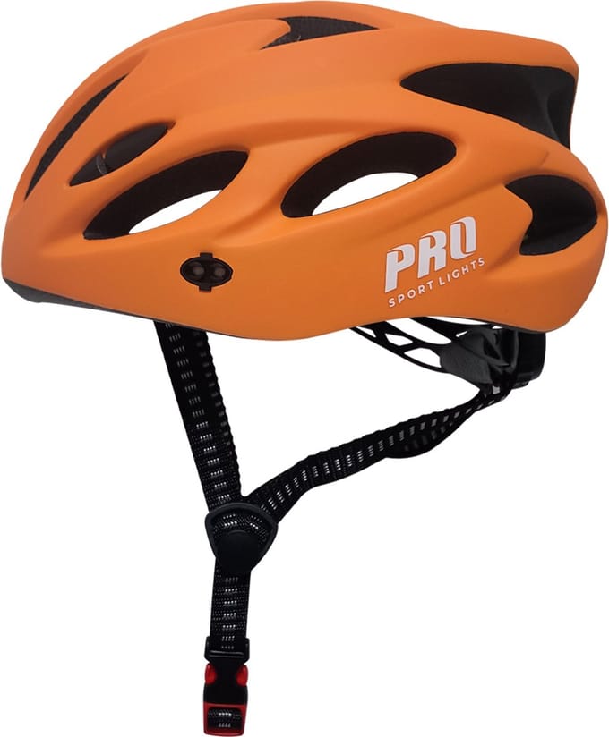 Fietshelm Dames/Heren - Mat Oranje - Volwassenen - Medium 54/59cm - 180gram