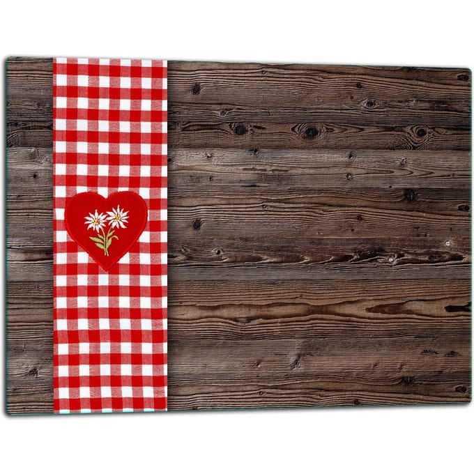 TMK ArtDeko - Serie - Snijplank - 52x40 cm - Glas - Hittebestendig