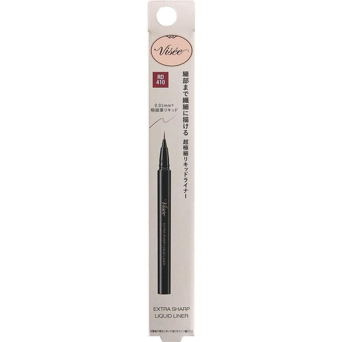 Kose - Visee Extra Sharp Liquid Liner RD410 Burgundy