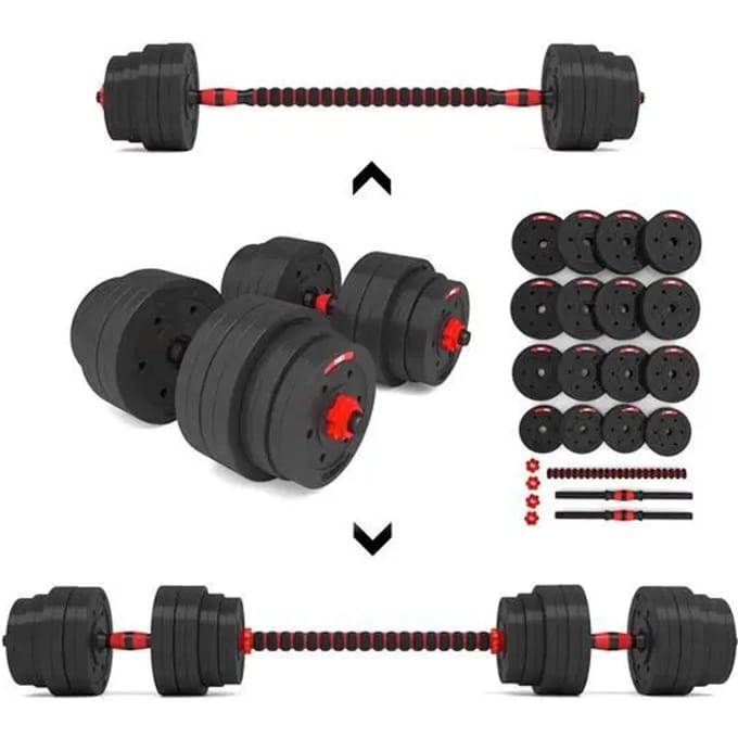 HMS Verstelbare Halter en Dumbbell Set - 40 kg