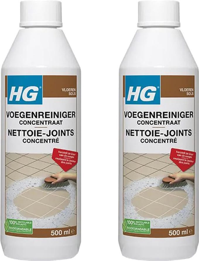 HG Voegenreiniger Concentraat 2-pack met KD spons