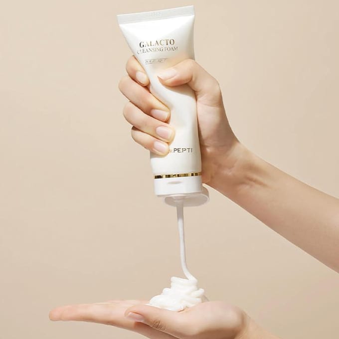 Dr.Pepti Mousse Nettoyante Galacto 110ml white