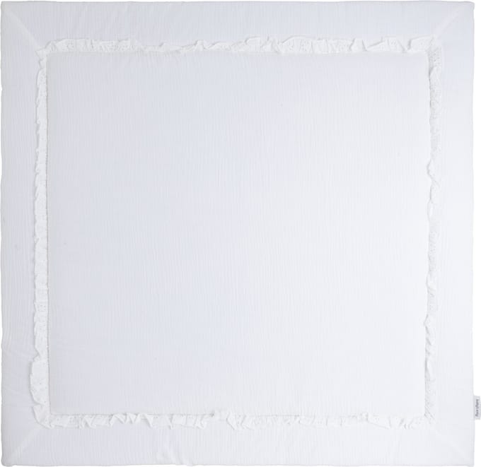 Baby's Only Boxkleed Calm - Parklegger - Speelkleed - Wit - 100x100 cm - Extra dik - Boxmatras - 100% katoen - Tweezijdig te gebruiken