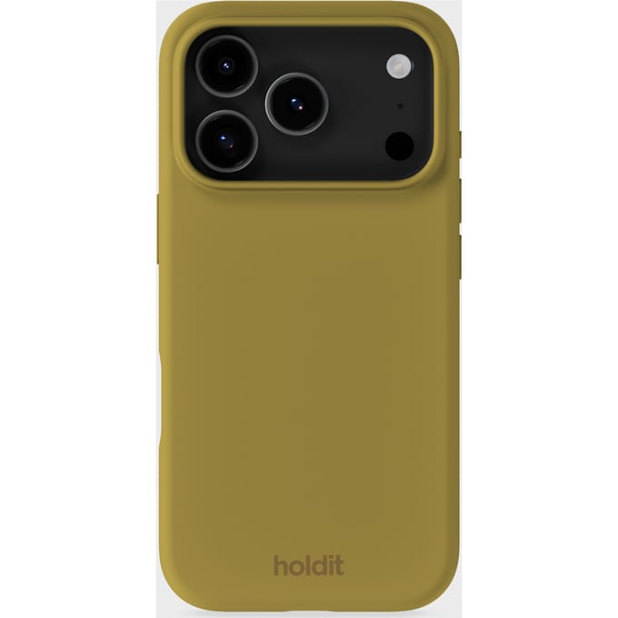 Phone Case Silicone Warm Olive iPhone 17 Pro Max