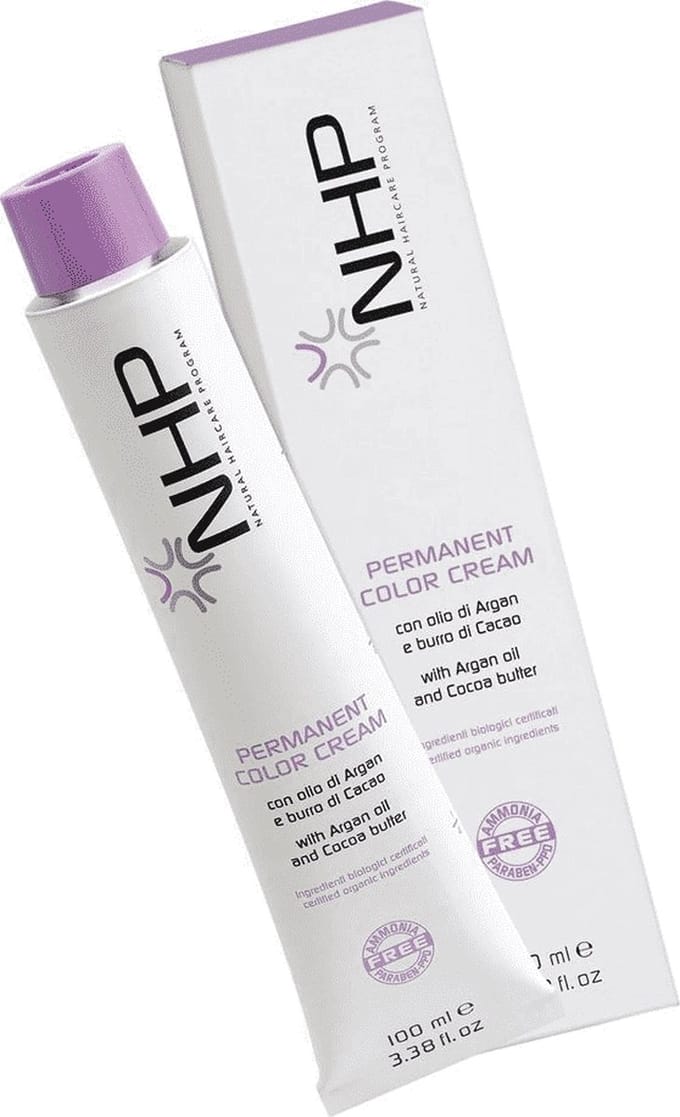 NHP Haircare Permanent Color Cream 7.64 Copper Red Blond