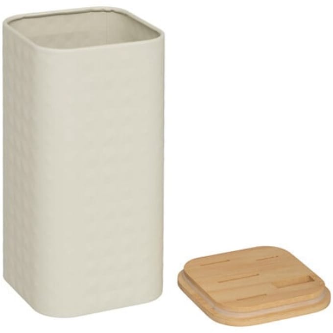 5Five Sensia Messenblok met 4 messen en schaar - 12x12x36cm - Beige