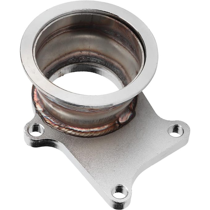5 Bout naar 3  V-Band Flens Turbo Adapter RVS Adapter Voor T3T4 Turbo