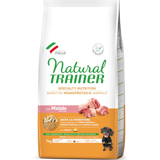 2x7kg Varkensvlees Sensitive Zonder Gluten Klein & Speelgoed Natuurlijk Trainer hond