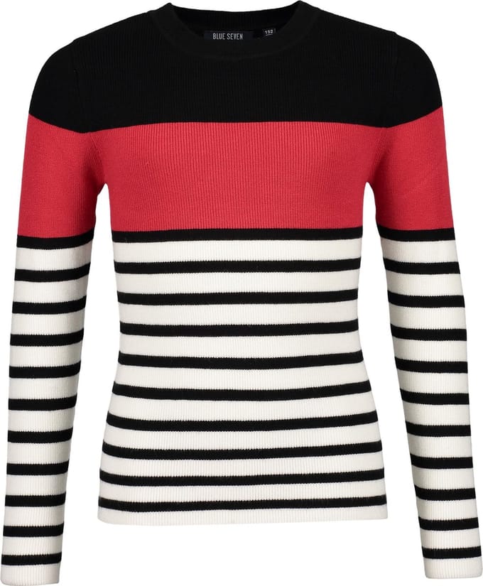 Blue Seven Meisjes Trui - rood - Maat 152