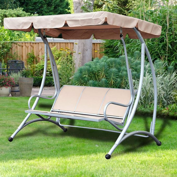 Waterdichte Schommelzit Tophoes Buiten Regenbestendig Duurzaam Stofbeschermer Beige beige