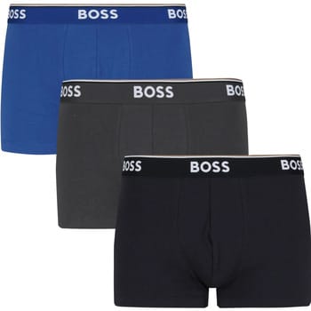 Boxershort met elastische band met logo in een set van 3 stuks