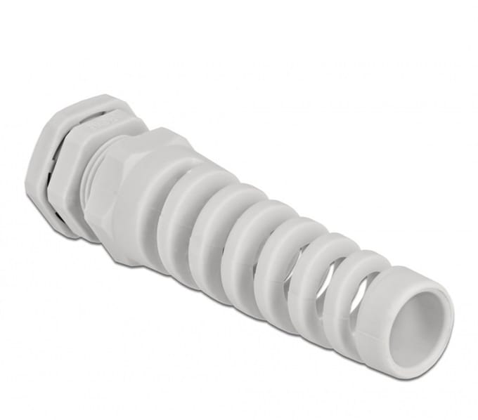 Kabelwartel met trekontlasting pg16 grijs