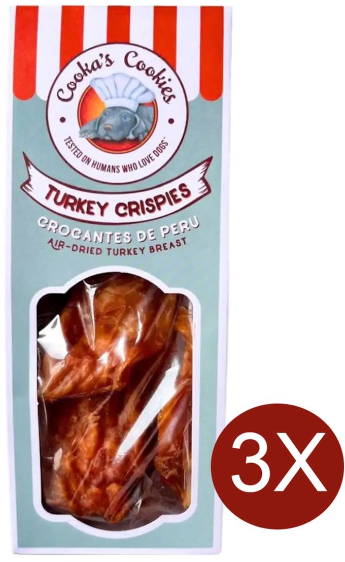 Turkey crispies multipack 3x95g