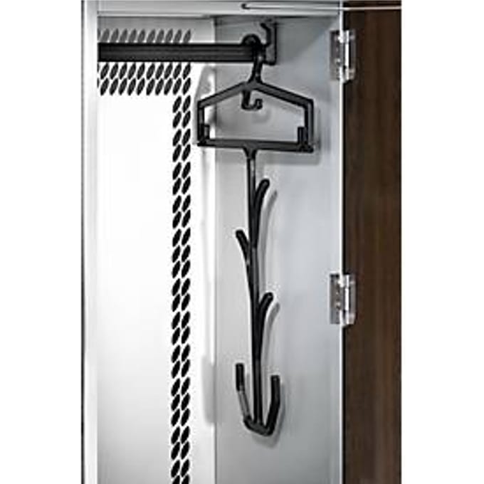 C+P kledinghanger met multifunctionele haken, voor lockers