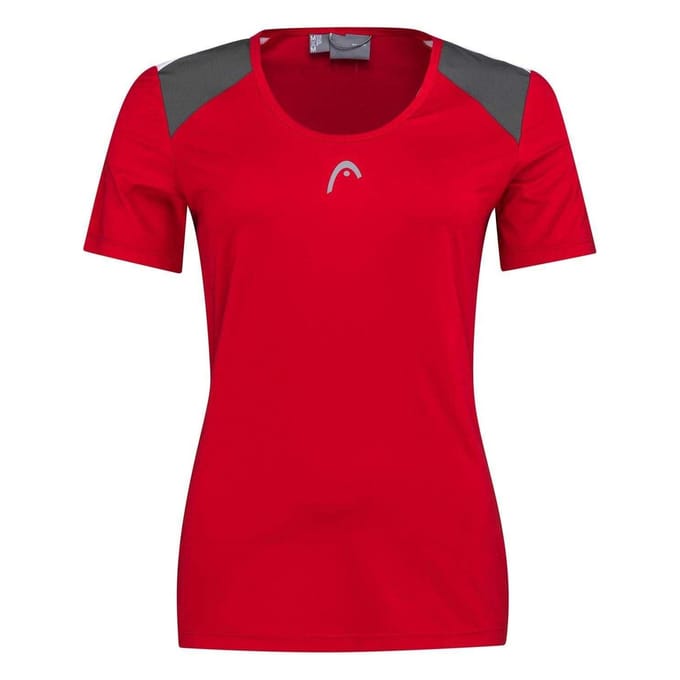 Head Dames/Dames Club 22 Tech T-shirt (Rood)