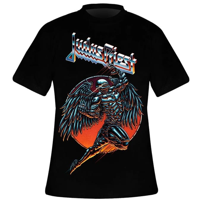 Judas Priest - BTD Redeemer Heren T-shirt - 2XL - Zwart