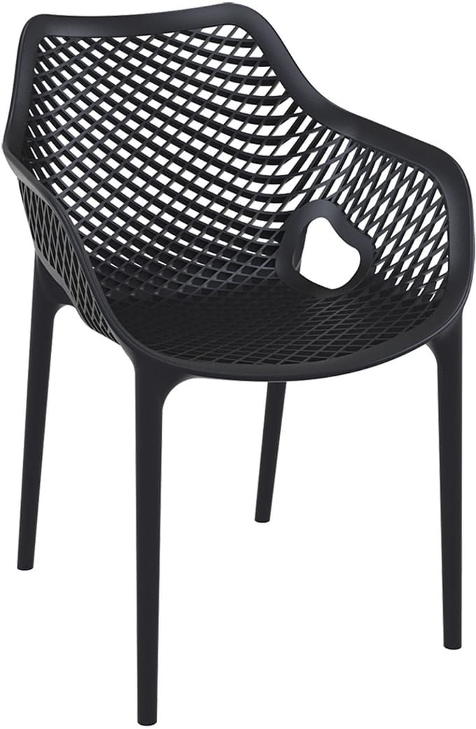 Garden Impressions Air XL design tuinstoel zwart