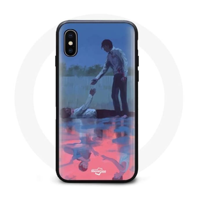 Coque Iphone XS Max Squid Game Seong Gi Hun nr. 456 EN Cho Sang Woo nr. 218