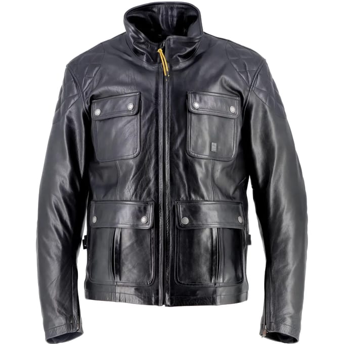 Motor leren jas Helstons Hunt