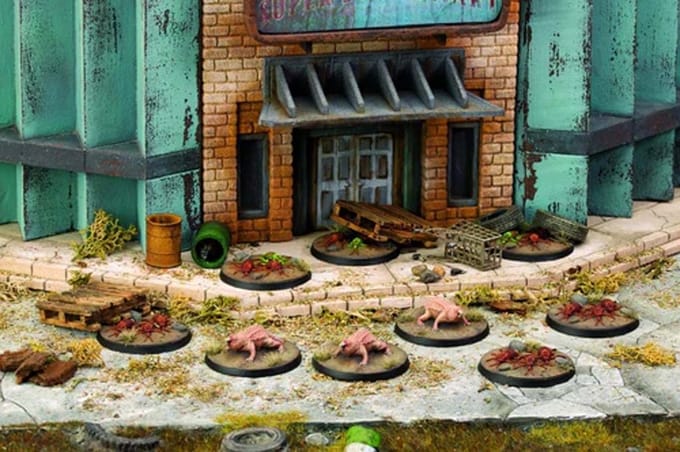 Fallout: Wasteland Warfare – Creatures: Wasteland Vermin - Uitbreiding - Modiphius Entertainment - Ongeschilderd