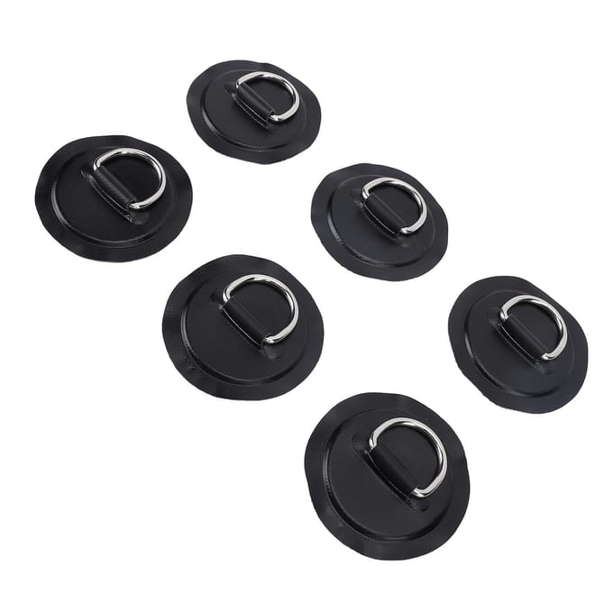 RVS D-ring Patch Kit PVC Paddleboard D-ringen met Touwhaken voor Kajak Opblaasbare Boot