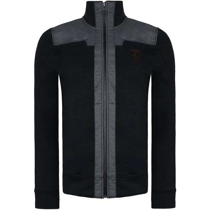 Puma Scuderia Ferrari Heren Zwart Track Jacket