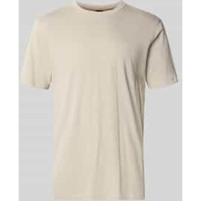 Regular fit T-shirt van gestructureerd katoen Model 'TEGOOD'