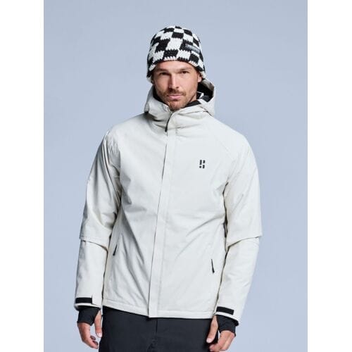 POEDERBAAS - arctic 2l insulated jacket men - Ski jack heren - Donkergrijs