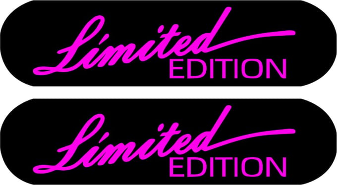 3D Reflector Limited Edition Piaggio Zip - Roze