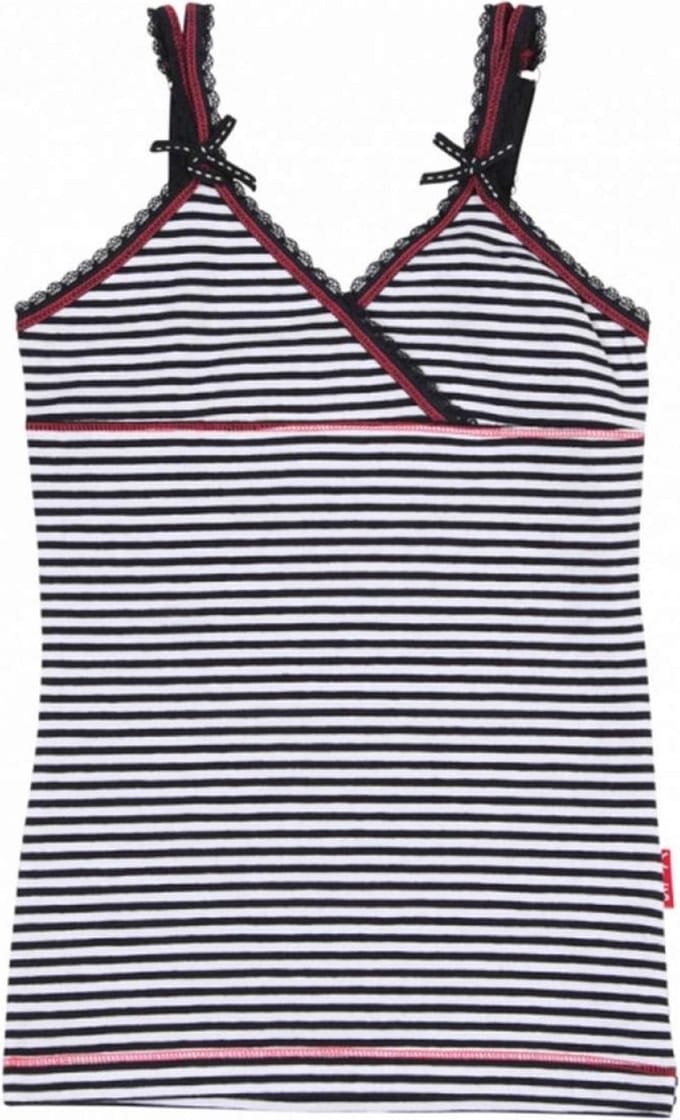 Claesen's Meisjes Onderhemd - Blauw - Maat 104/110