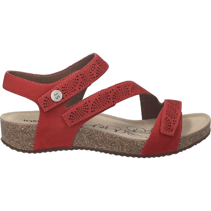 JOSEF SEIBEL Dames Sandaal Tonga 78 in rood