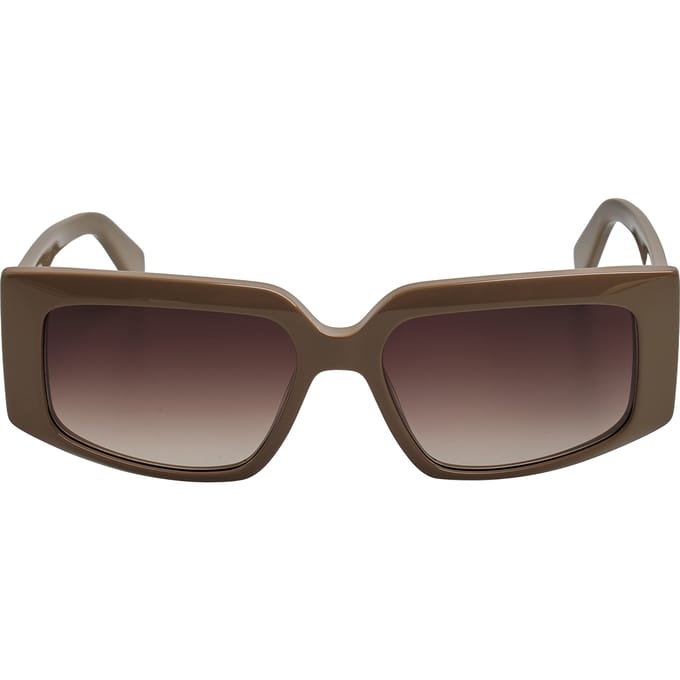 Vrouwen Rechthoekige Acetate Zonnebril LJ791S