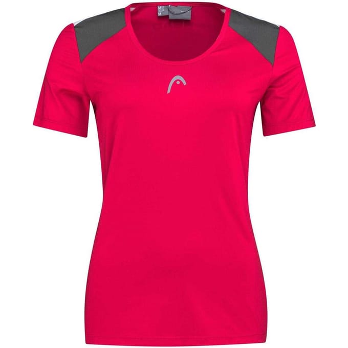 Head Dames/Dames Club 22 Tech T-shirt (Roze)