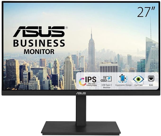 ASUS VA27ACFSN computermonitor 68,6 cm (27") 2560 x 1440 pixels Wide Quad HD LCD zwart