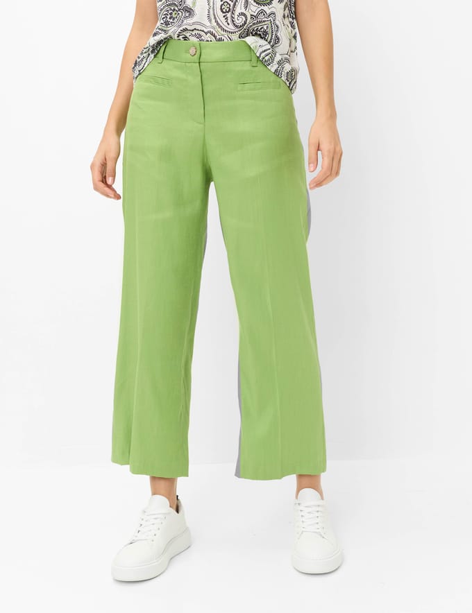 Brax Dames Culotte  Style MAINE S GRASS GREEN, groen, maat 32K