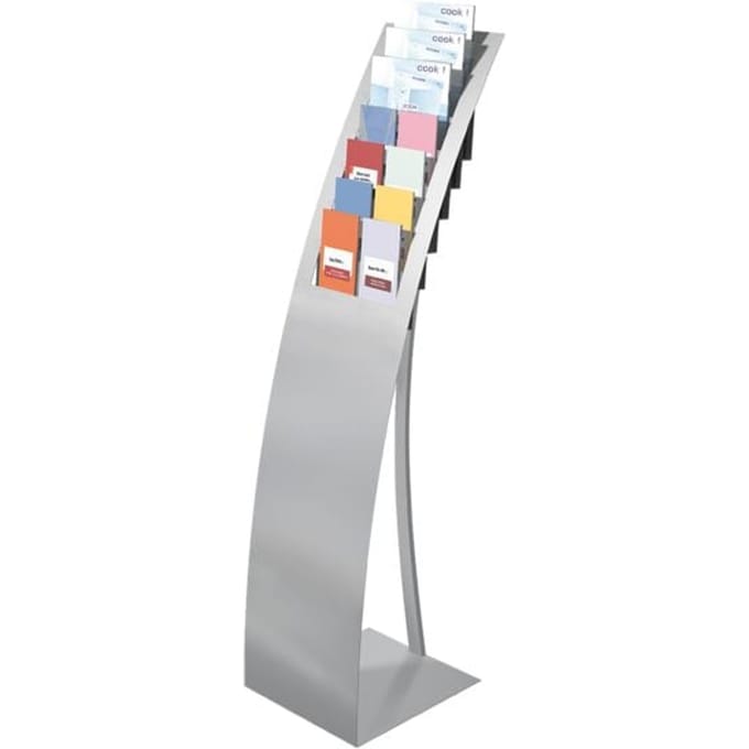 Folderhouder Counter 7 vakken vloer folderrek