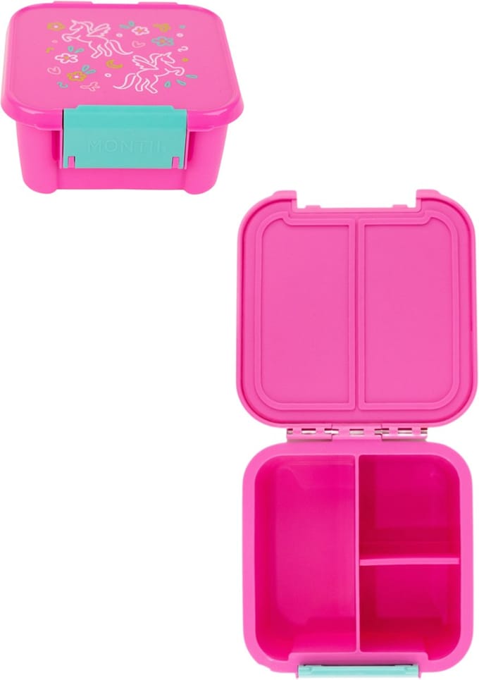 MontiiCo Bento Two Lunchbox Unicorn Magic