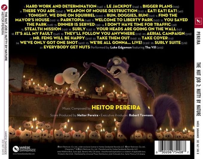 Heitor Pereira - Nut Job 2: Nutty By Nature (CD)