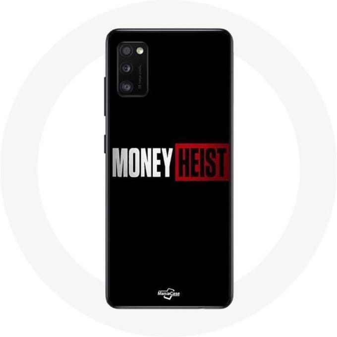 Coque - La Casa de Papel - Galaxy A41 - Souple - Noir - Protection contre les chocs