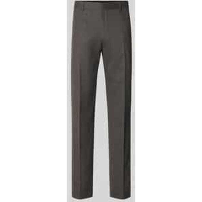 Regular Fit pantalon met scheerwol model 'Leon'